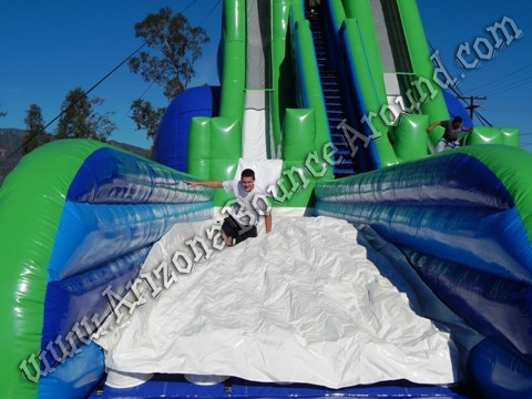 Worlds tallest inflatable water slide rentals